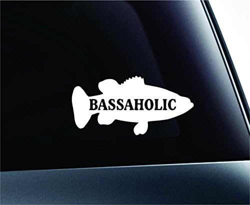ExpressDecor Bassaholic Fish simbol Decal Obiteljska ljubavna naljepnica automobila naljepnica automobila