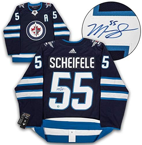 Mark Scheifele Winnipeg Jets Autografirani Adidas Jersey - Autografirani NHL dresovi