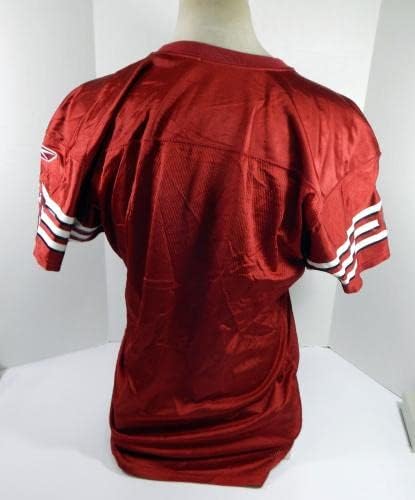 2004. San Francisco 49ers prazna igra izdana Red Jersey 44 dp34675 - Nepotpisana NFL igra korištena dresova