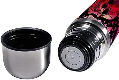 SDFSDFSD 17 Oz Vakuum izolirana boca od nehrđajućeg čelika Sportska kava za kavu Putnika tikvica omotana koža omotana BPA besplatna,