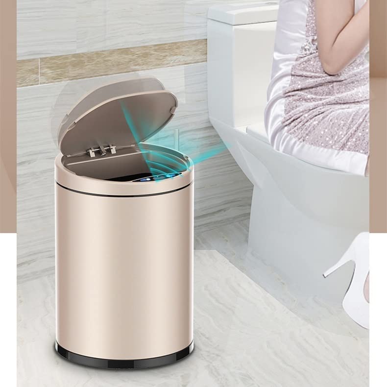 n/inteligentna kanta za smeće kuće dnevna soba spavaća soba kuhinja kupaonica automatsko indukcijsko smeće kanta za smeće od nehrđajućeg