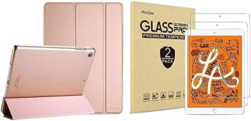 ProCase iPad Mini 5 2019 Slim Stand Smart Case Bundle s 2 pakiranja iPad Mini 5 2019 / Mini 4 2015 Zaštitnici zaslona od kaljenog stakla
