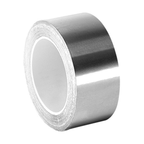3M 3361 Silver Visoka temperatura traka od nehrđajućeg čelika –0,75 u x 9 ftt. Ne-magnetska akrilna ljepljiva folija. Sigurnosne trake