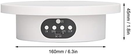 Aybal rotirajući stalak za prikaz, niska buka Turner Cup platforma električna zaslon od 360 stupnjeva za prikaz proizvoda za video