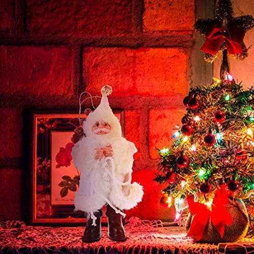 Vicasky 1PC Božićni Djed Mraz obožavani ukrasi Xmas ukras za Božić