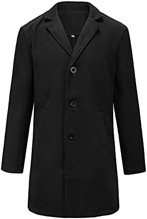Muške casual blezer duge krojene jakne Sport jakna Srednjeg odijela za odijelo Blazers Jednostruki kaput s jednim brežuljkom prilagođen