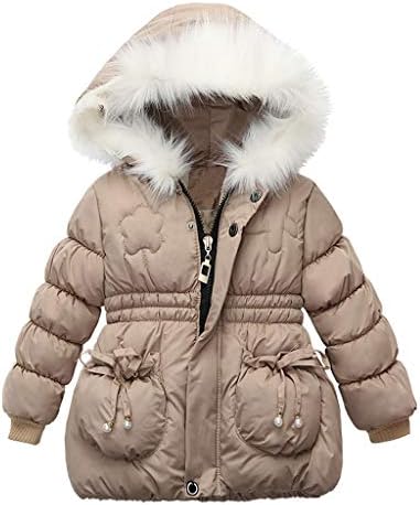 Snježni kapuljača jakna zima debela tiskana topli zip djevojke dječje kapute djevojke kaput i jakna snježna jakna