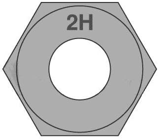 2 1/2 -4 teška šesterokutna matica/A194 2h čelika/ravnice