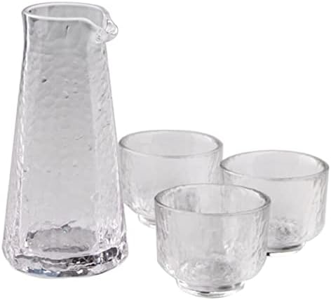 Upkoch Glass Set 1Set Soju Glass Restaurant Topla Kolekcija ili Saki snimka praktična za kristalno osjetljivo s šalicama Topline naočale