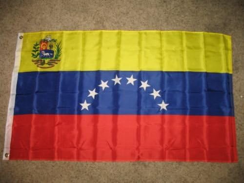 3x5 Venezuela Venezuelan 8 zvijezda zastava 3'x5 'Kuća natpisa