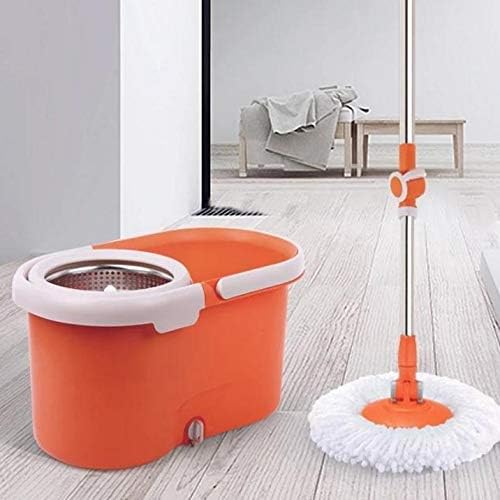 SLNFXC Spin Mop kanta za predenje mikrovlakana i podesiva ručka za čišćenje kuće