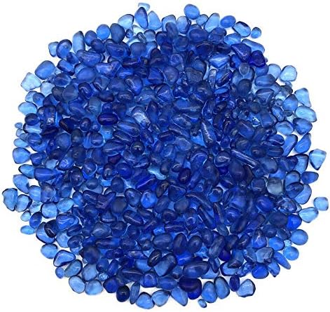 Binnanfang AC216 50G 7-10 mm plava šljunka u boji glazura kristal buddha akvarij kamenje ukras kamenje i minerali kristali zacjeljivanje
