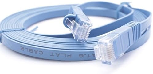 ACL 5 stopa RJ45 Ultra Premium 32AWG CAT6 Flat Ethernet kabel, plavi, 2 pakiranja