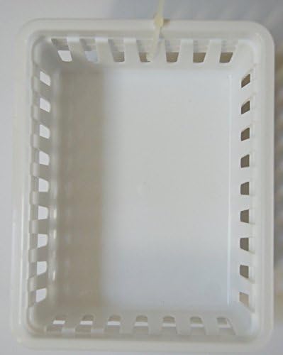 Osnovne kvadratne ladice za pohranu mini spremnika-Bijela-3nm od