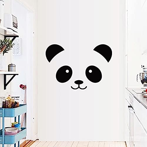 Kreativni emotikon Panda Zidne naljepnice Zidne naljepnice, djeca dječja kućna soba dječja soba _ dekorativna ljepljiva umjetnička