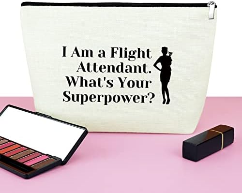 Pokloni polaznice za žene Avione Airplane Polaznice za šminke Pilot poklon Stewardess Aviation Cosmetic Bag Putnička torba za stjuardess