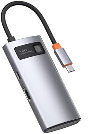 XDCHLK USB Type C USB HUB C to-kompatibilan RJ45 SD kartica PD Punjač snage 100 W USB 3.0 HUB priključne stanice