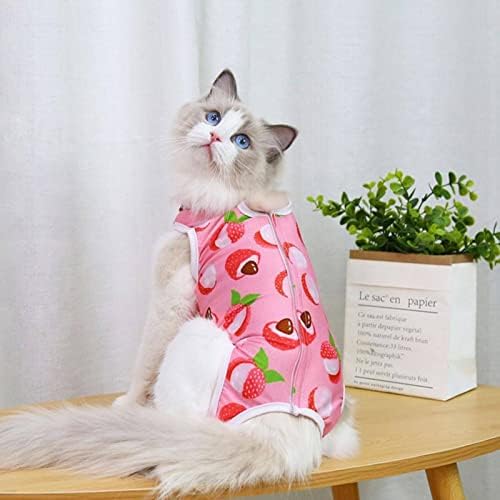 Saxtzds odjeća za sterilizaciju mačaka, odjeća za kućne ljubimce za četiri sezone nakon operacije, anti-lizanje prsluka za dojilja