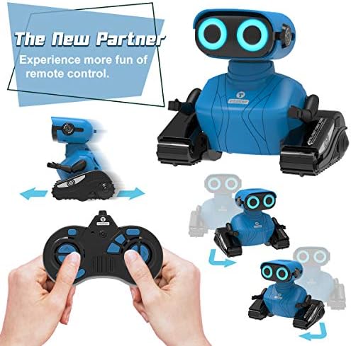 Kaekidni roboti za djecu, 2,4 GHz igračke za daljinsko upravljanje s LED očima i fleksibilnim oružjem, plesom i zvukovima, RC igračke