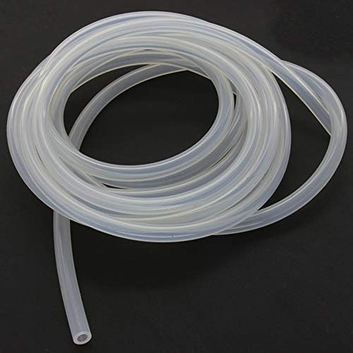 Othmro 1PCS 16,4ft 6,4 mm ID Silikonska cijevska kvaliteta Fleksibilna cijev Fleksibilna silikonska cijev cijevi cijev za zrak za zrak