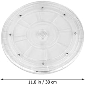 Izbor akrilni prozirni gramofon kuhinjski držač rotirajući gramofon od 360 stupnjeva prozirni gramofon