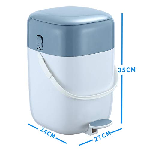 Zukeeljt smeće limenke za smeće kućanstva mogu se staviti u praznine u dnevnoj sobi kuhinja kupaonica pp materijal materijala za smeće
