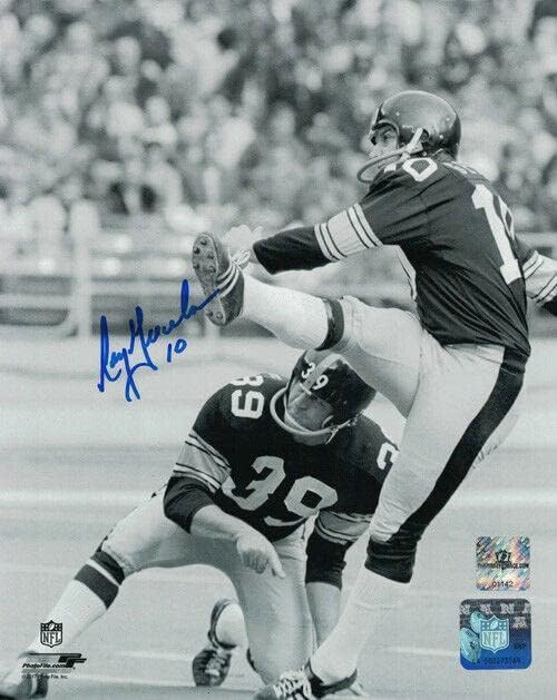 Roy Gerala autogramirani/potpisani Pittsburgh Steelers 8x10 Photo B&W 20001 - Autografirane NFL fotografije