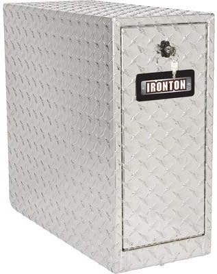 Ironton bočna kutija za skladištenje kamiona za kamione - 5 -ladica, aluminij, dijamantska ploča, 21in. x 10.34375 x 22.6in.
