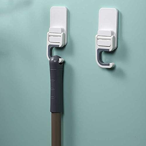 CHYSP Uključite mopsku stalak zidno postavljeni bešavni mop vješalica za pohranu kuhinja Kuhinja za pohranu kupaonice Multifunkcionalna