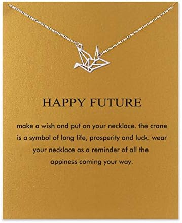 Bajdurkansko sidro prijateljstva ogrlica s kompasom, privjesak od slona, ogrlica s lančićem za sreću s karticom s porukom, poklon kartica