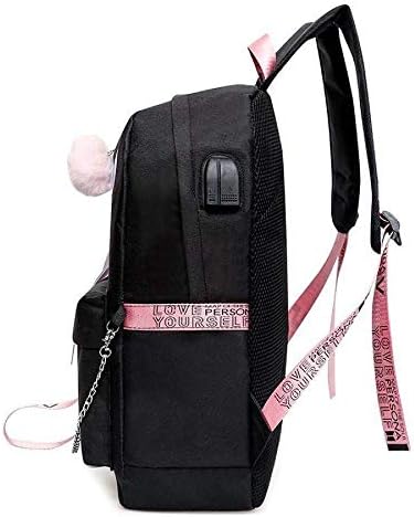 ALIKPOP USB ruksak Jimin Suga Jin Taehyung v Jungkook Korejski casual ruksak Daypack Laptop Bag College College torba