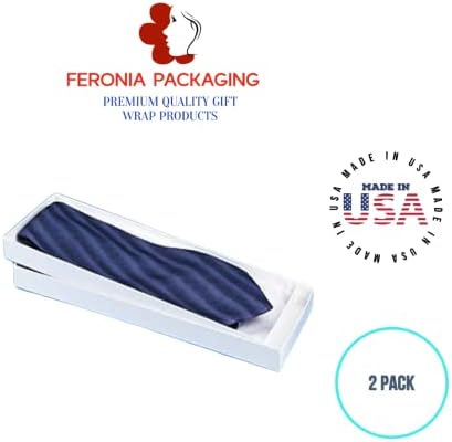 Kutije za kravate za poklon od 14 inča 4 1/2 inča 3/4 inča-2 pakiranja