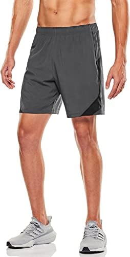 TSLA muške aktivne kratke hlače, 7 inčne košarkaške teretane treninge kratkih hlača, brze suhe atletske kratke hlače s džepovima