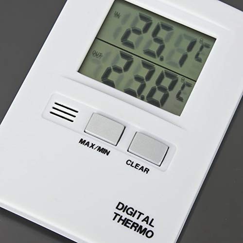 Dvokanalni termometar s digitalnim zaslonom, digitalni LCD termometar, mjerač temperature, ispitivač