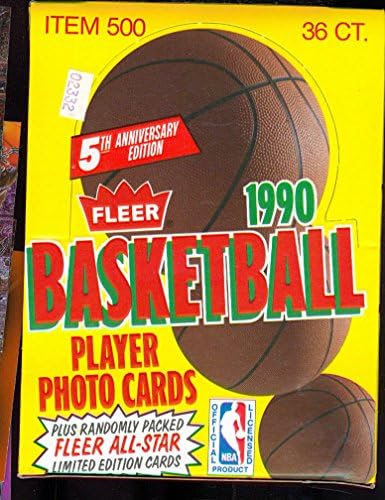 1990-91 Set košarkaških karata u pakiranju od voska u pakiranju