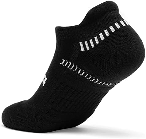 TSLA muških 6-plijena atletika bez izložbenih čarapa Jastuka s mrežama