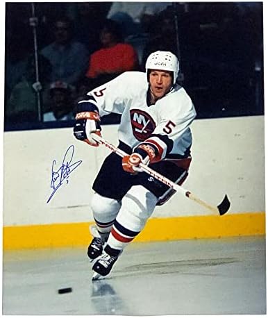 Denis Potvin potpisao je New York Islanders 16 x 20 Fotografija - 79191 - Autografirane NHL fotografije