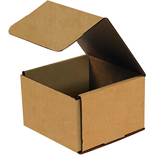 Kutije za poštu od valovitog kartona od 8 8 9 4, jednodijelne, preklopne kutije za rezanje, srednje smeđe poštanske kutije, visine