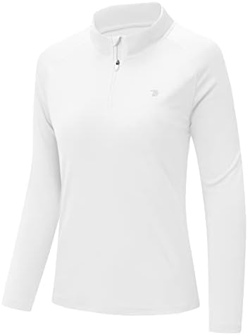 Rdruko ženske planinarske košulje Brze suhe duge rukave kvartal zip uv spf upf 50+ zaštita od sunca na otvorenom košuljama