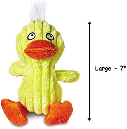 Grriggles Quacklings Plišana patka karakter za pseće igračke Quacking Ducks SoundChip - Odaberite veličinu
