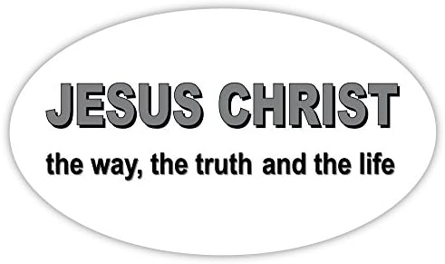 Isuse Kriste način na koji istina i životna naljepnica naljepnica 5 x 3