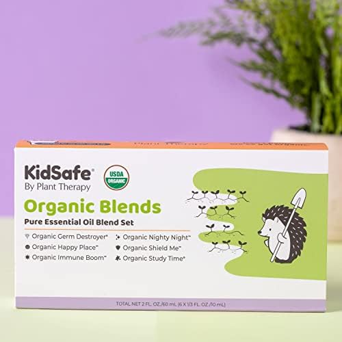 Biljna terapija KidsAfe mješavine organskog esencijalnog ulja Postavite 10 ml čiste, nerazrijeđene, terapijske stupnja