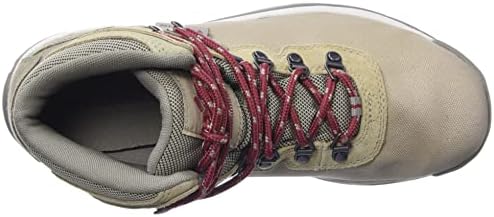Columbia Womens Newton Ridge Lagana vodootporna cipela za planinarenje, plaža/Marsala crvena, 7,5 US