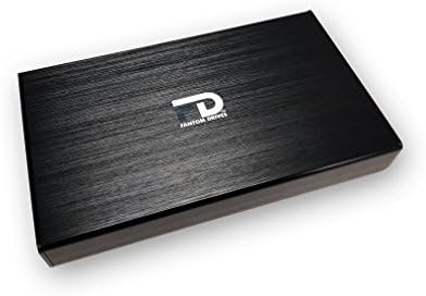 Prijenosni tvrdi disk Fantom Drives FD 4 TB prostora za PS4 - USB 3.2 Gen 1 Do 5 Gbit / s - Aluminij - Crna - Kompatibilan sa Playstation