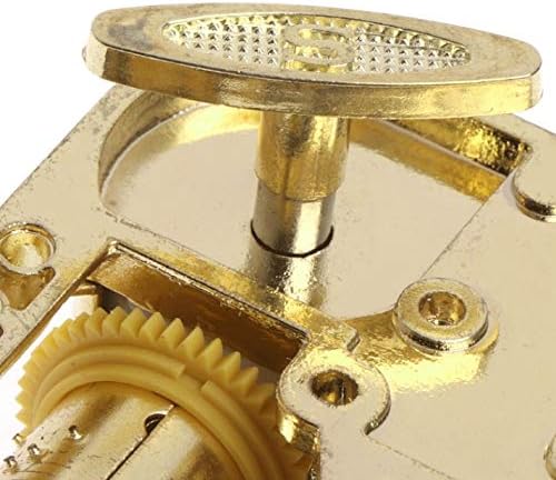 Lhllhl metalna mehanička muzička kutija zlato kretanje vijčane brave nebeski ključ poklon