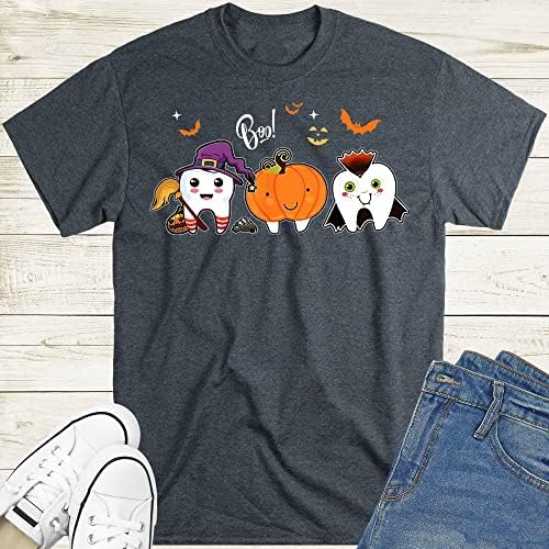Stomatološka ekipa Halloween košulja, zubni odred, majica za Halloween, košulja za Noć vještica, Halloween party