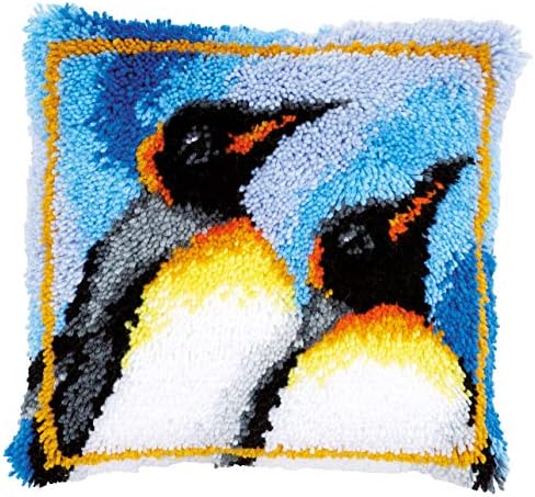 Vervaco zasun kuka: Jastuk: King Penguins, 40 x 40cm, n