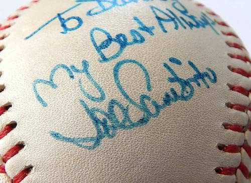 Joe Sambito potpisao i upisani bejzbol autogram - Autografirani bejzbols