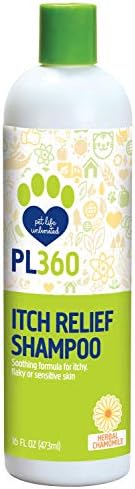 _360 šampon protiv svrbeža za pse | suha koža i ublažavanje svrbeža | koloidna zobena kaša, ulje čajevca i biljna kamilica | ekološki