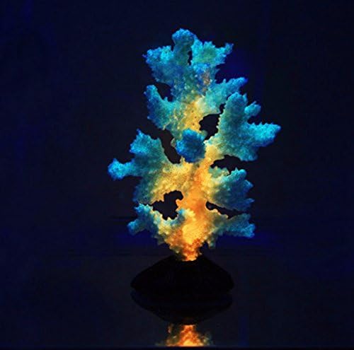 Umjetna smola koraljni akvarij za akvarijske ribe uređenje okoliša vodena biljka - ljubičasta